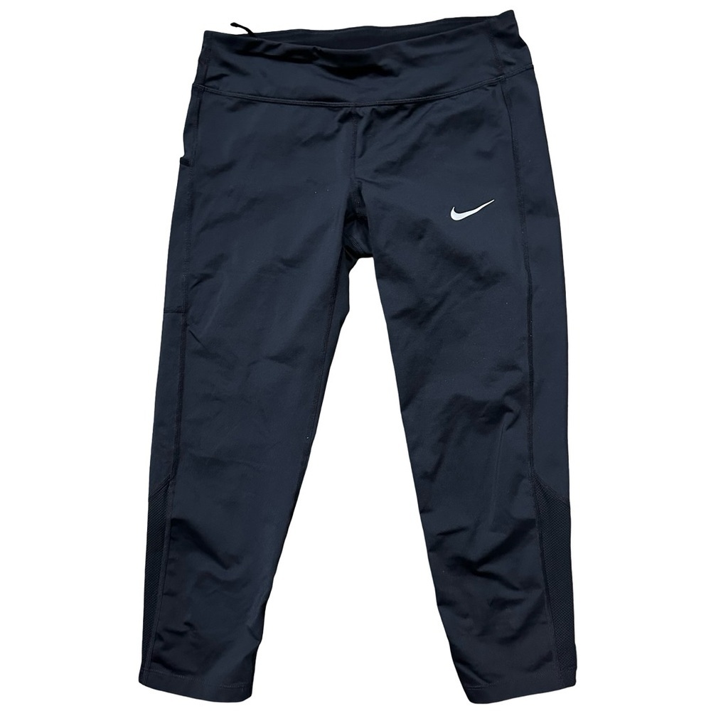 Nike Black Dri-FIT Leggings Size Medium Workout Running Comfy